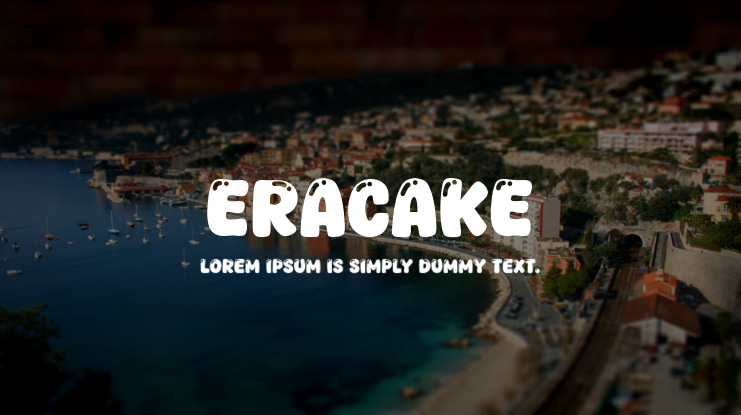 Eracake Font