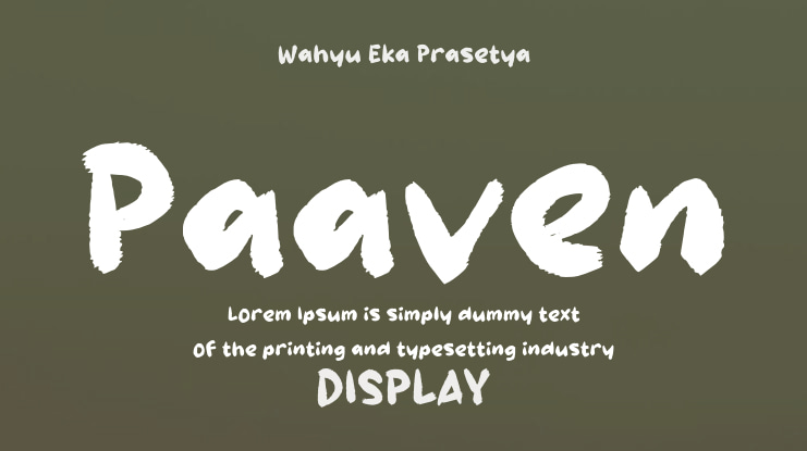 Paaven Font