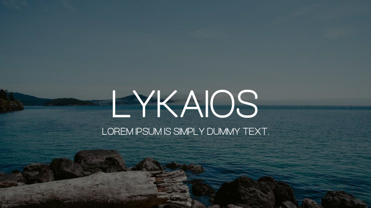Lykaios Font