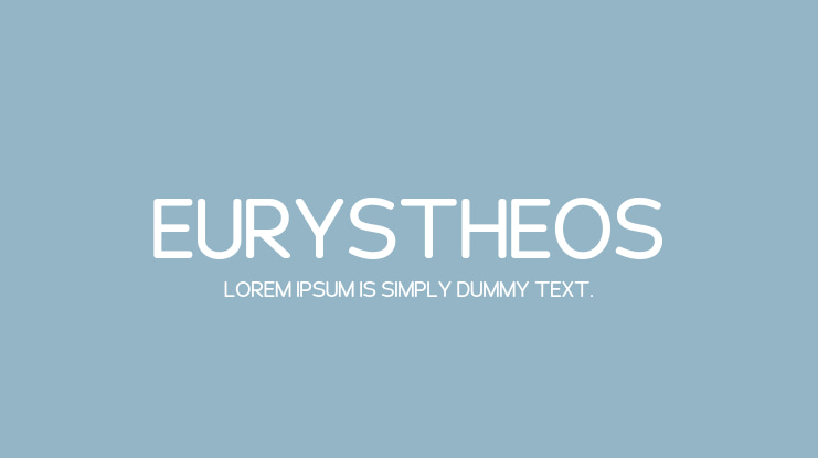 Eurystheos Font