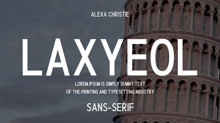 Laxyeol Font