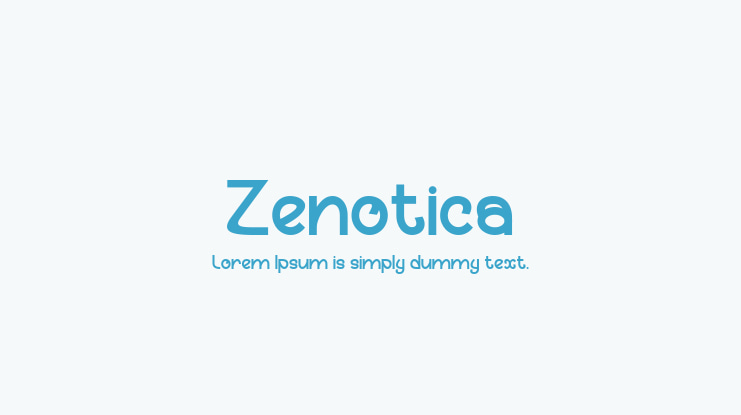 Zenotica Font