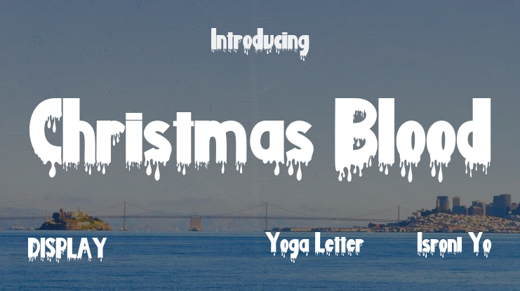 Christmas Blood Font