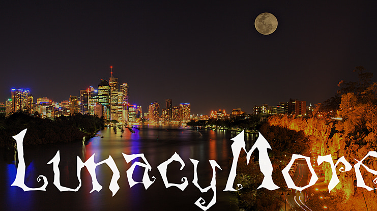 Lunacy More Font