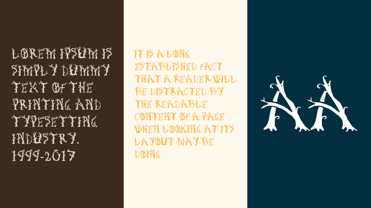 Bosque Encantado Font