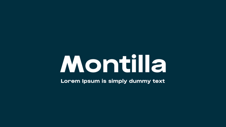 Montilla Font