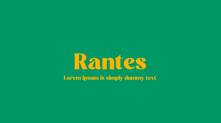 Rantes Font
