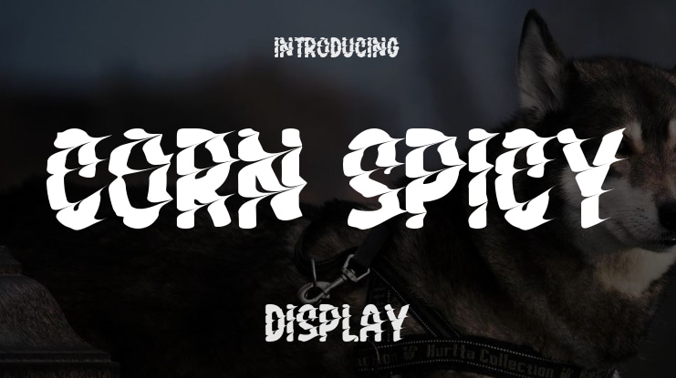 Corn Spicy Font