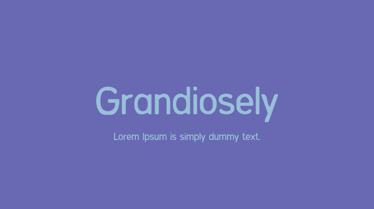 Grandiosely Font Family
