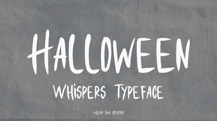 Halloween Whispers Font
