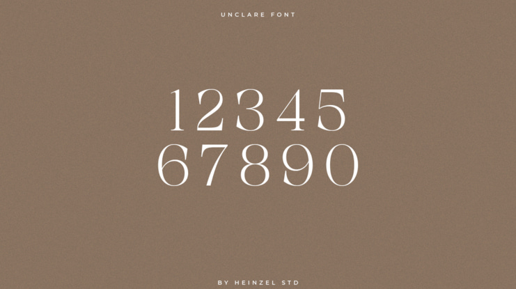 Unclare Font