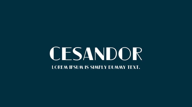 Cesandor Font