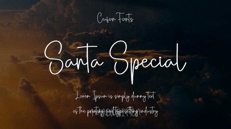 Santa Special Font