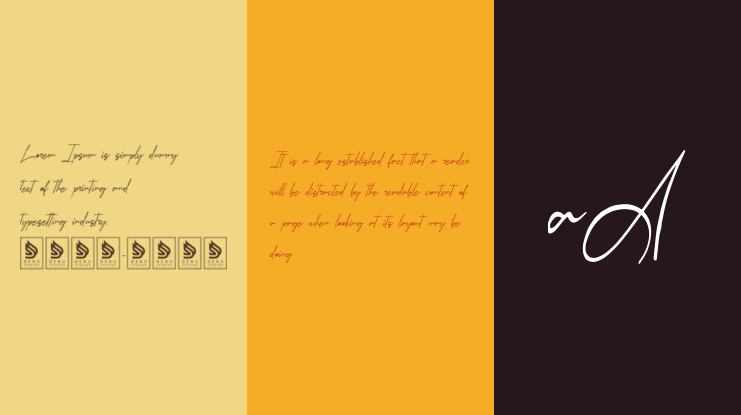 Bestway Signature Font