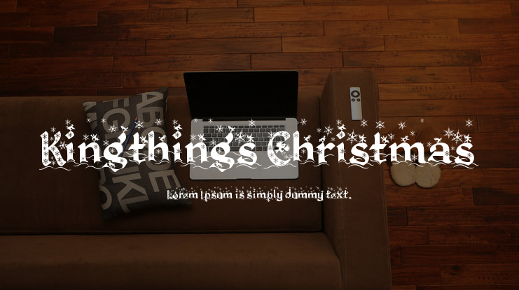 Kingthings Christmas Font