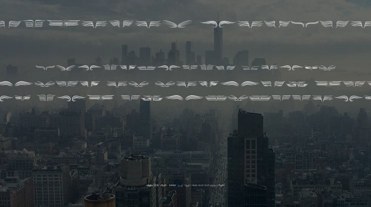 Ornamental Wings Font