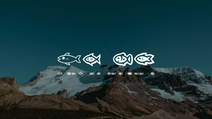 Fishes Font