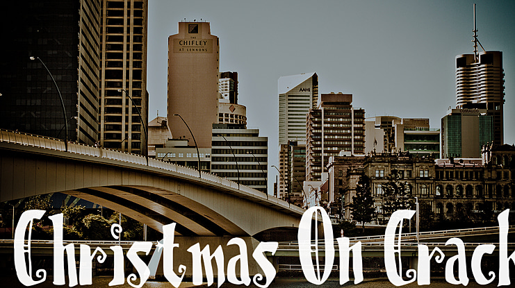 Christmas on Crack Font