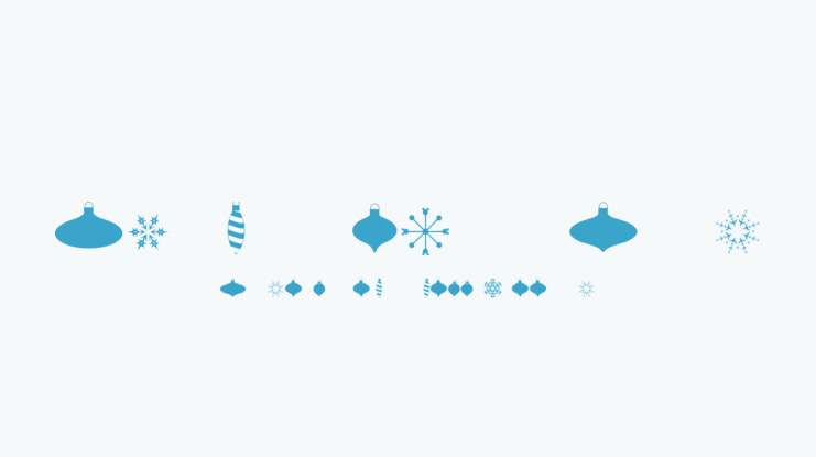 Christmas Mouse Font