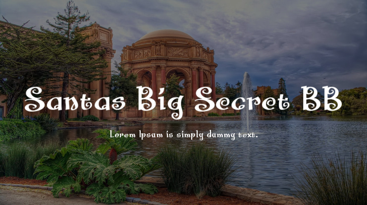 Santas Big Secret BB Font