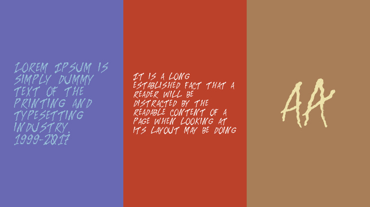 And The Door Creeeaked Font