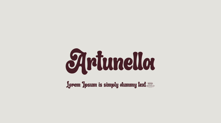 Artunella Font