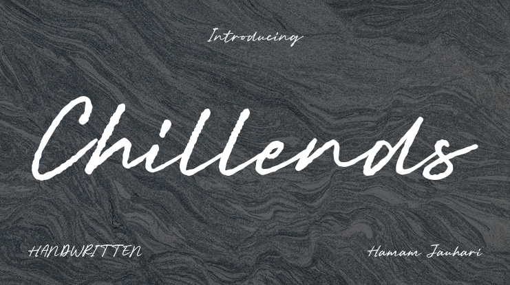 Chillends Font