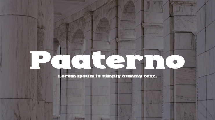 Paaterno Font
