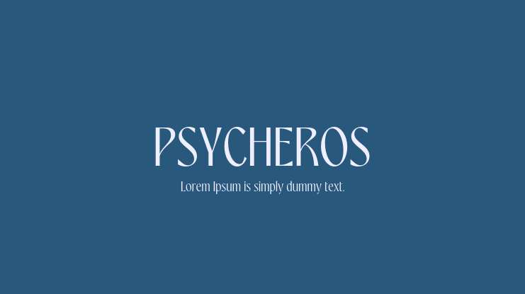 PSYCHEROS Font Family