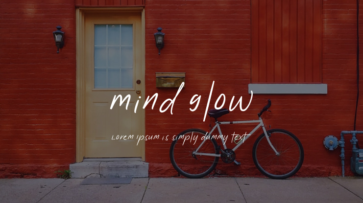 Mind Glow Font