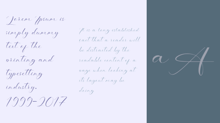 Verlisa - Personal use Font