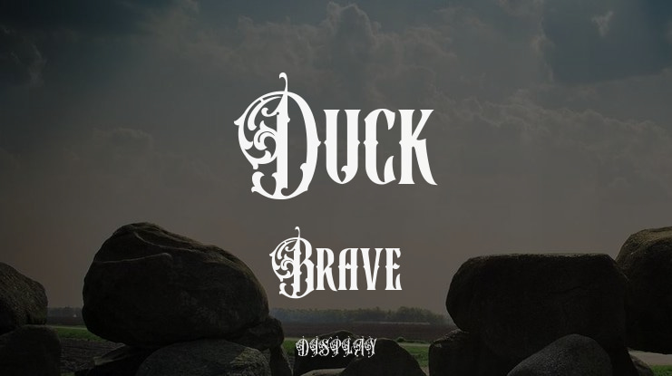 Duck Brave Font