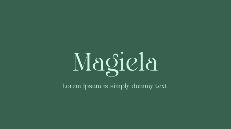 Magiela Font