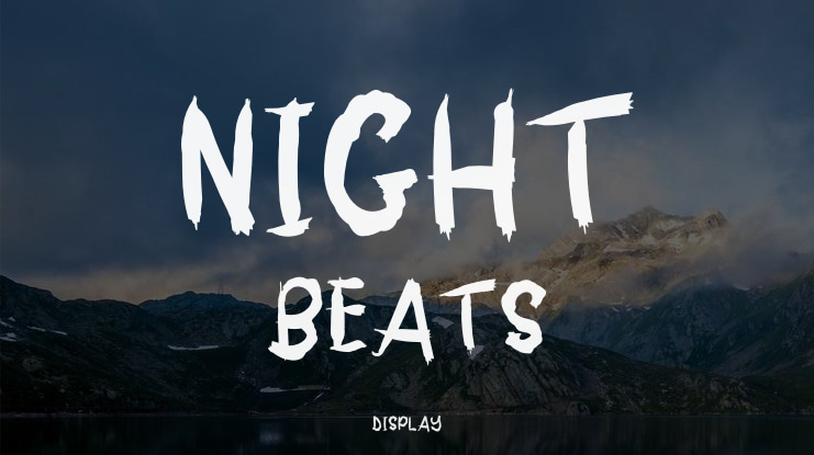 Night Beats Font