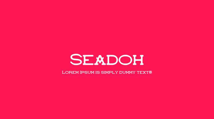 Seadoh Font Family