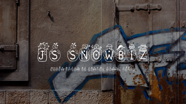 JS Snowbiz Font