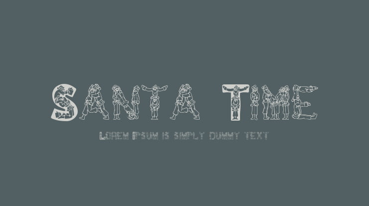 Santa Time Font