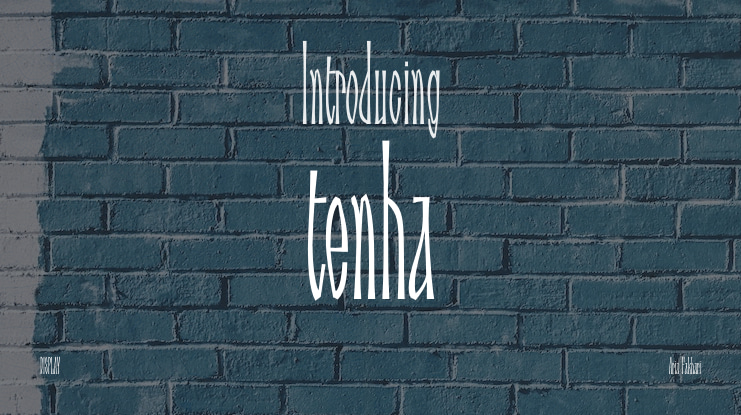 tenha Font Family