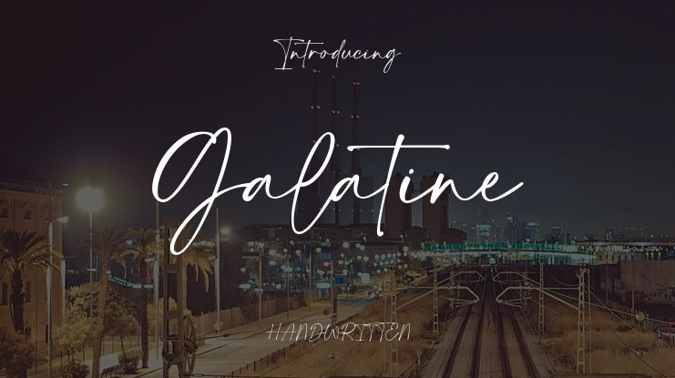 Galatine Font