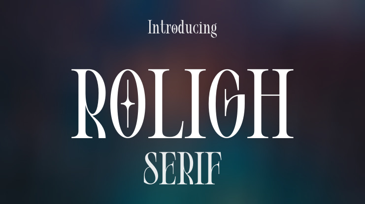 ROLIGH Font