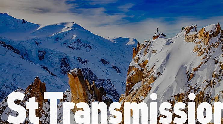 St Transmission Condensed Font Family