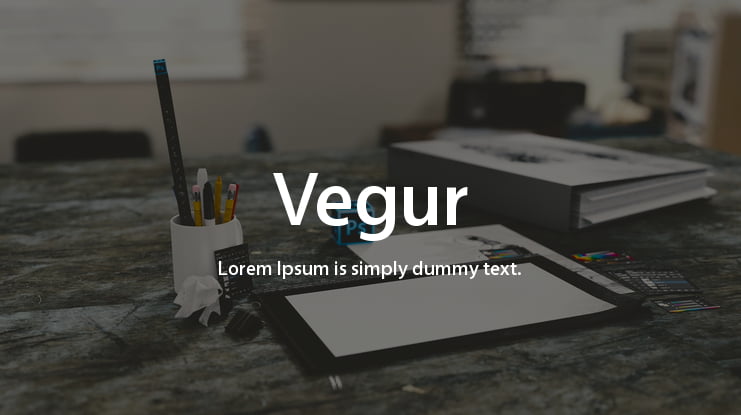 Vegur Font Family