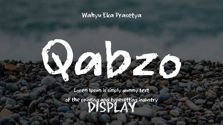 Qabzo Font