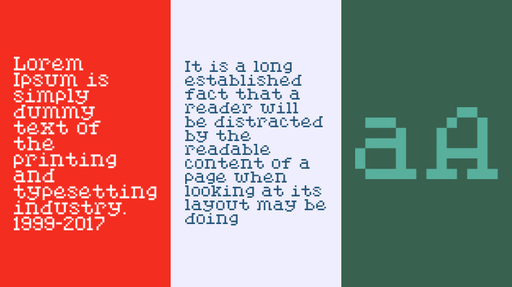 Pixelated Elegance Font