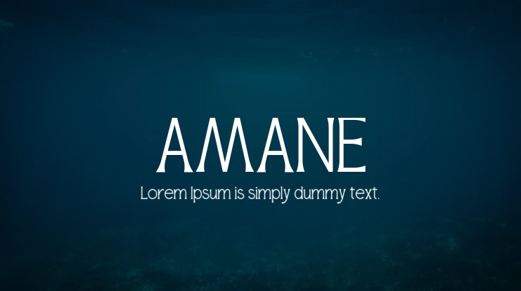 AMANE Font