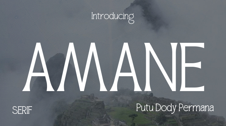 AMANE Font