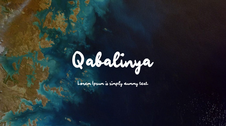 Qabalinya Font