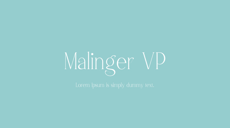 Malinger VP Font