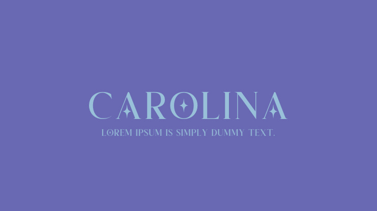 Carolina Font