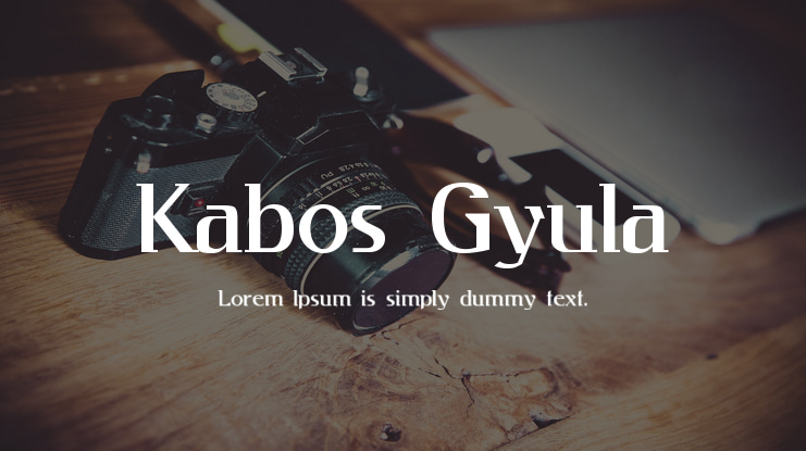 Kabos Gyula Font